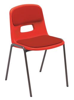 Reinspire GH20 Chair With Padded Seat & Back - Red