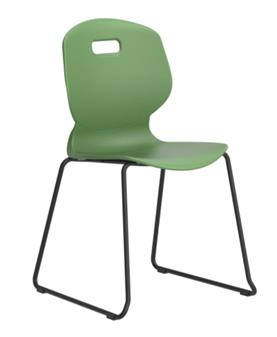 Arc Skid Base Chair - Forest