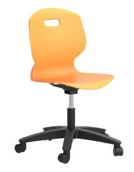 Arc Swivel Chair - Marigold