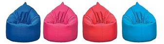 Large Chair Bean Bags Seats Set of 4