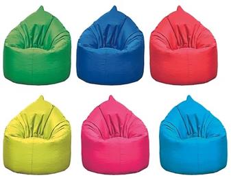 Large Breakout Chair B ean Bags - Set of 6