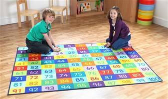 1-100 Numbers Carpet