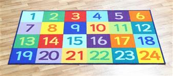 1-24 Numbers Carpet