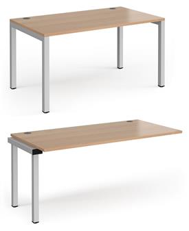 Worx Computer Bench Desks - 1 x Starter Single & 1 x Add-On Single