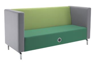 Calmo Low 3 Seater Sofa + Power Module