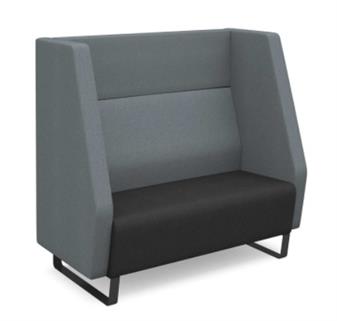 Encore High Back Two Seater - Metal Feet