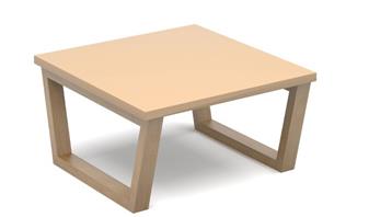 Encore Square Coffee Table - Oak Top & Oak Legs