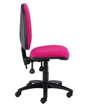 Classic Operator Plus High Back Chair No  Arms Standard Black Base