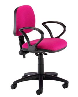Classic Operator Plus Mid Back Chair Fixed Arms 