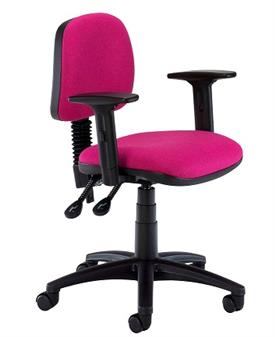 Classic Operator Plus Mid Back Chair Adjustable Arms 