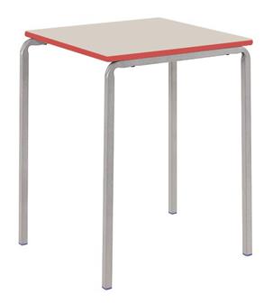 Crush Bent Square Classroom Table - Buro Edge