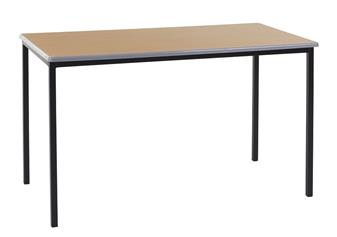 Fully Welded Rectangular Classroom Table Cast PU Edge