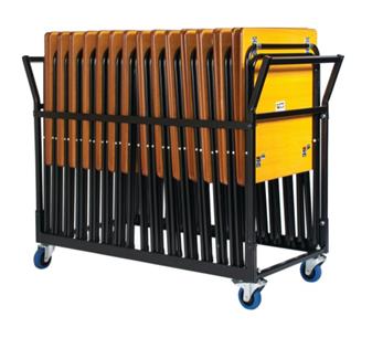 Upright Desk Storage Trolley - Up To 25 Desks