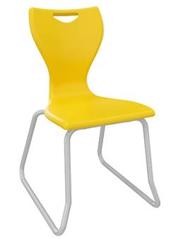 EN Skid Base Chair - Banana Yellow