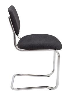 Rio Cantilver Stacking Chair - Side View