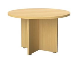 Round Meeting Table - Nova Oak