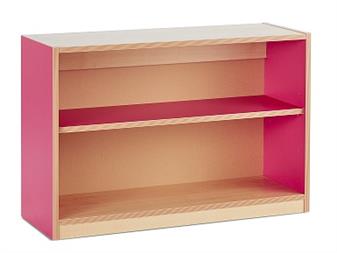 Bubblegum Pink 600mm High 1 Fixed Shelf
