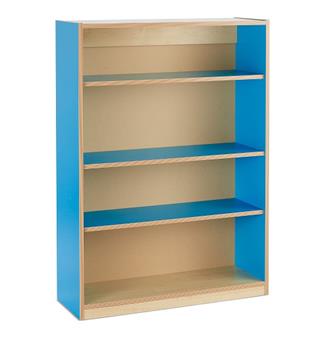 Bubblegum Cyan 1268mm High 2 Adjustable Shelves + 1 Fixed Centre Shelf