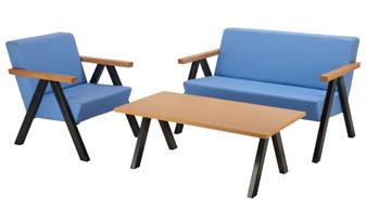 Milton Reception Seating - Fabric