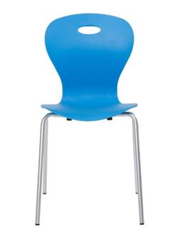 Lotus 4 Leg Chair - Sky Blue