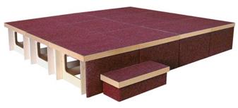 Sienna 12-Unit School Stage Set - 460mm (18 Inch) Height