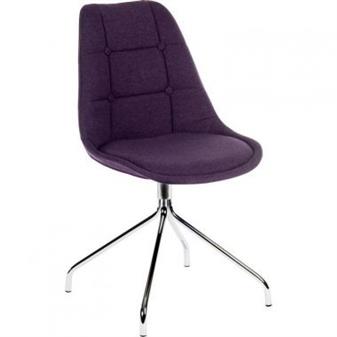 Breakout Upholstered Chair Plum