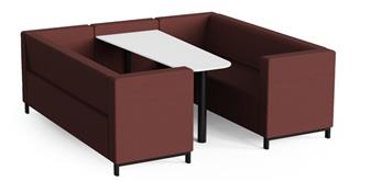 Paino Meeting Booth 6 Seater