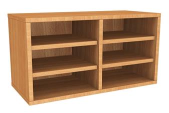 Wall Mounted 6 Pigeon Hole Unit