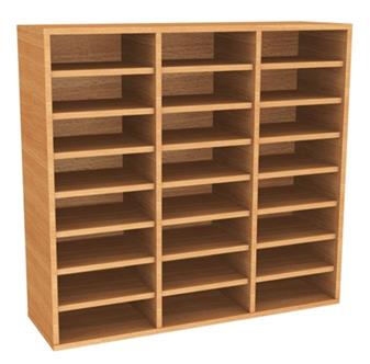 Wall Mounted 24 Pigeon Hole Unit