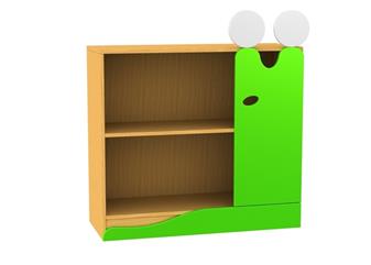 NWSS03 Slug Bookcase With Feature Door