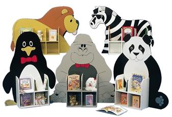 Animal Themed Single Sided Book Browsers