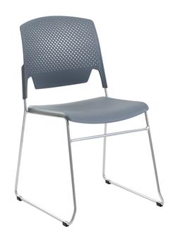 Edge Poly Chair - Slate