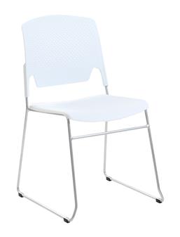 Edge Poly Chair - White
