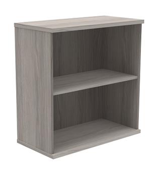 Primus 816mm High Bookcase - Grey Oak