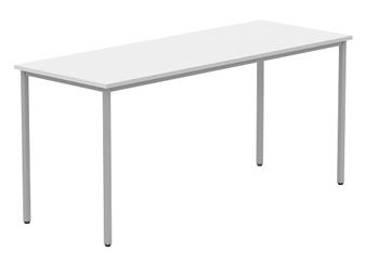 1600w x 600d Rectangular Table - White
