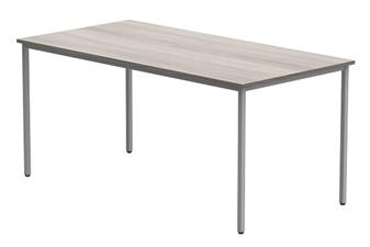 1600w x 800d Rectangular Table - Grey Oak