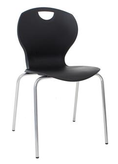 EVO 4 Leg Chair - Onyx (19mm Tube Frame)