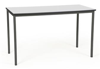 Secondary 1200 x 600 Rectangular Spiral Stacking Table - PVC Edge