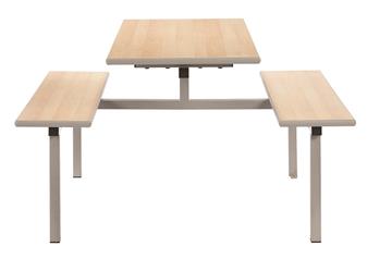 4 Seater Bench Canteen Table Unit