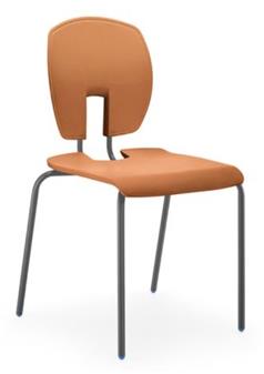 Hille SE Curve Chair - Terracotta