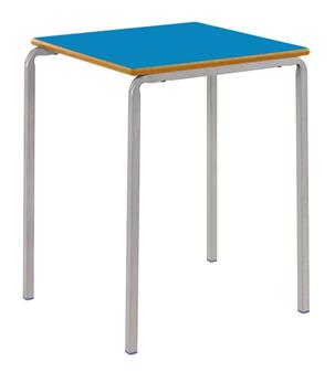 Square Nursery School Table - Crushed Bent Frame