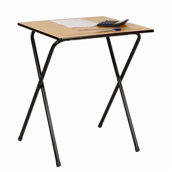Wooden 4 Leg Folding Exam Table