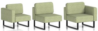 Brix Modular Soft Seating Right Hand/Central/Left Hand Units