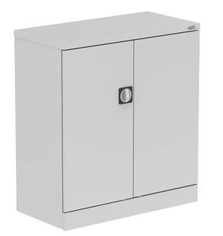 Steel Stationery Cupboards 1020mm - Grey