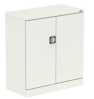 Steel Stationery Cupboards  1020mm - White