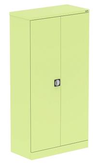Bright Coloured Tall Cupboard - Chlorophyll