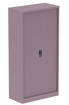 Tall Tambour Cupboard - Pastel Violet