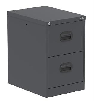 2 Drawer Cabinet - Graphite Grey