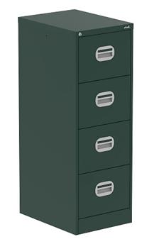 4 Drawer Cabinet - British Racing Green