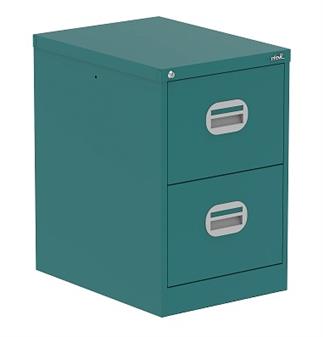 Two Drawer Filing Cabinet - Verdigris